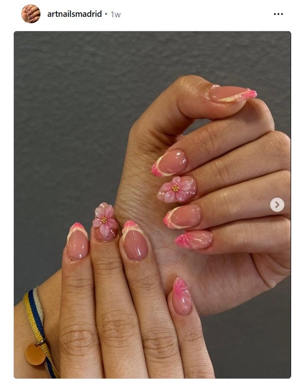Burnt Orange Short Nail Ideas