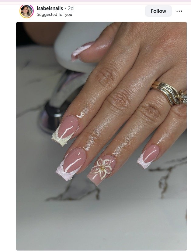 Chocolate Brown Short Nail Ideas