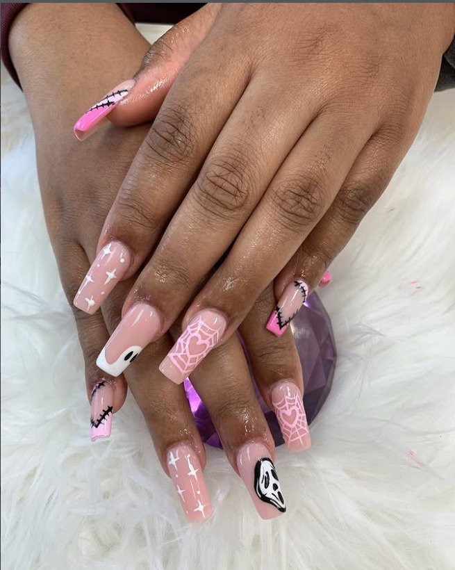 Pastel Ombre Short Nail Looks