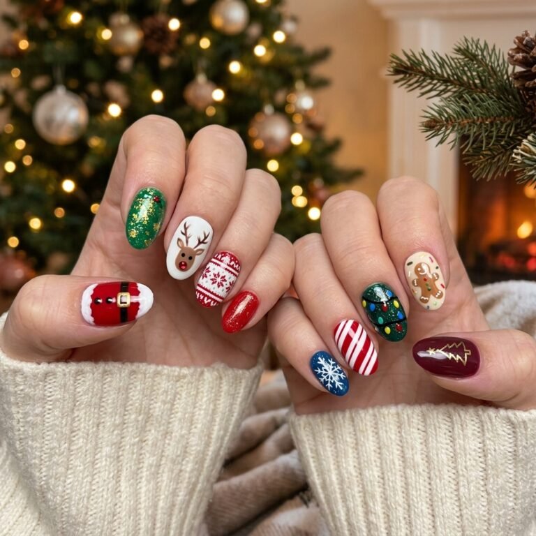 christmas nails ideas
