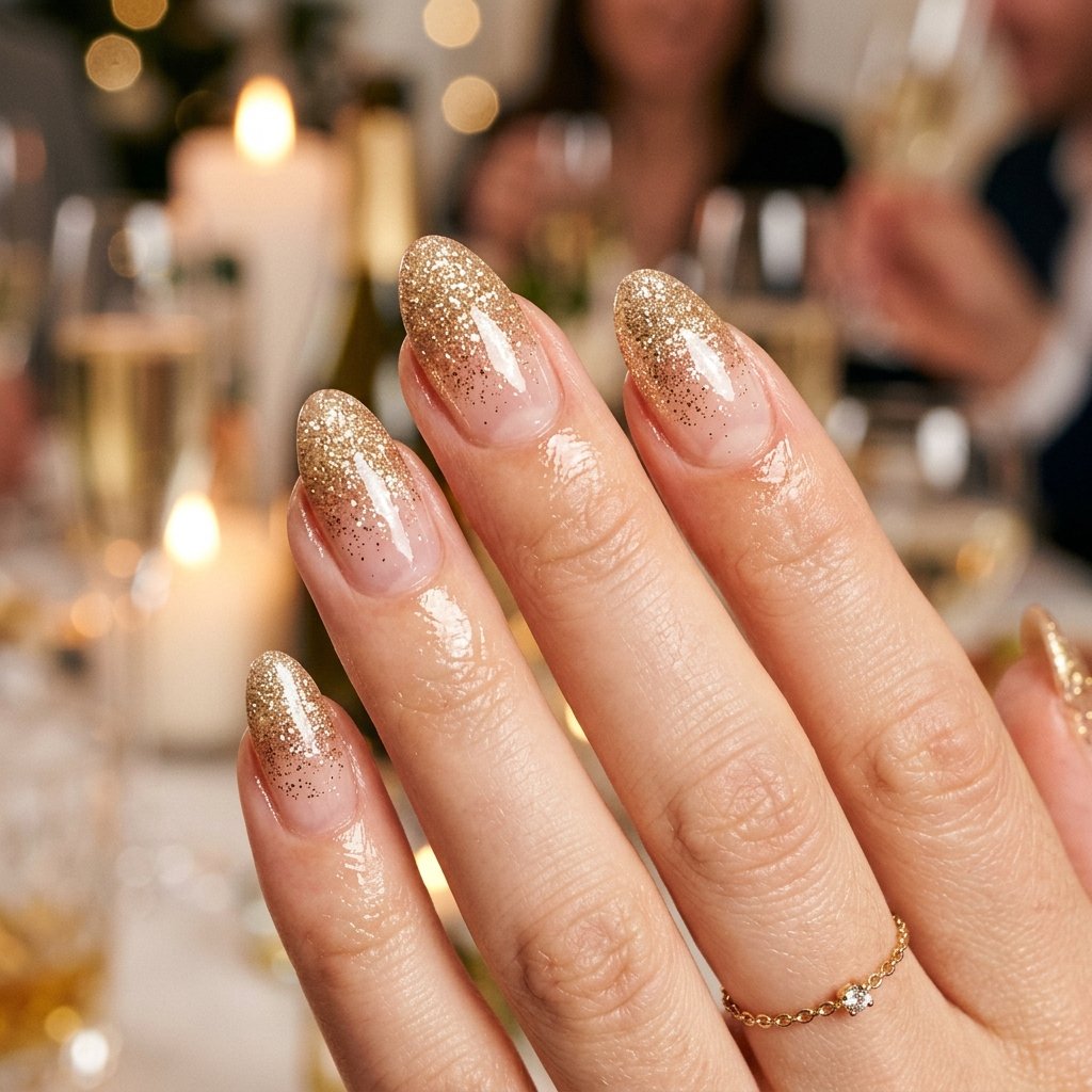Champagne Shimmer Gradient