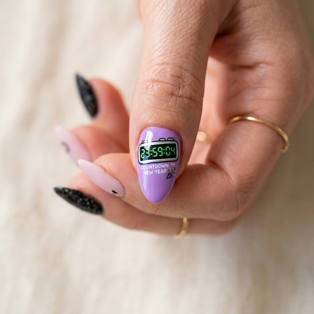 Countdown Timer Nail Ideas