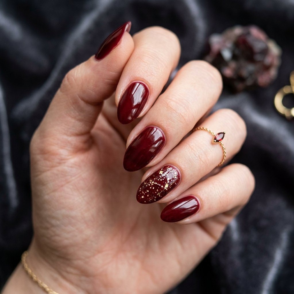 Birthstone New Year Nail Ideas