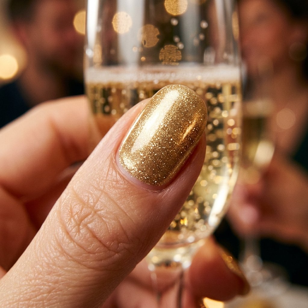 Toast to Midnight Nail Ideas