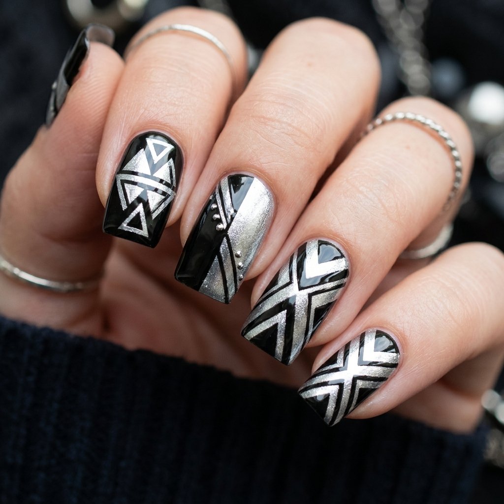 Glam Rock Nail Ideas