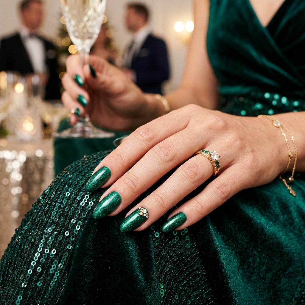 Party Dress Matching Nail Ideas