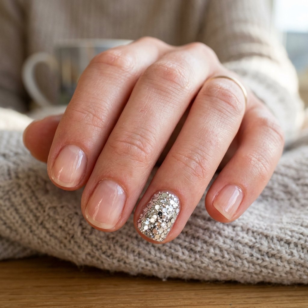 Disco Ball Silver Sequins