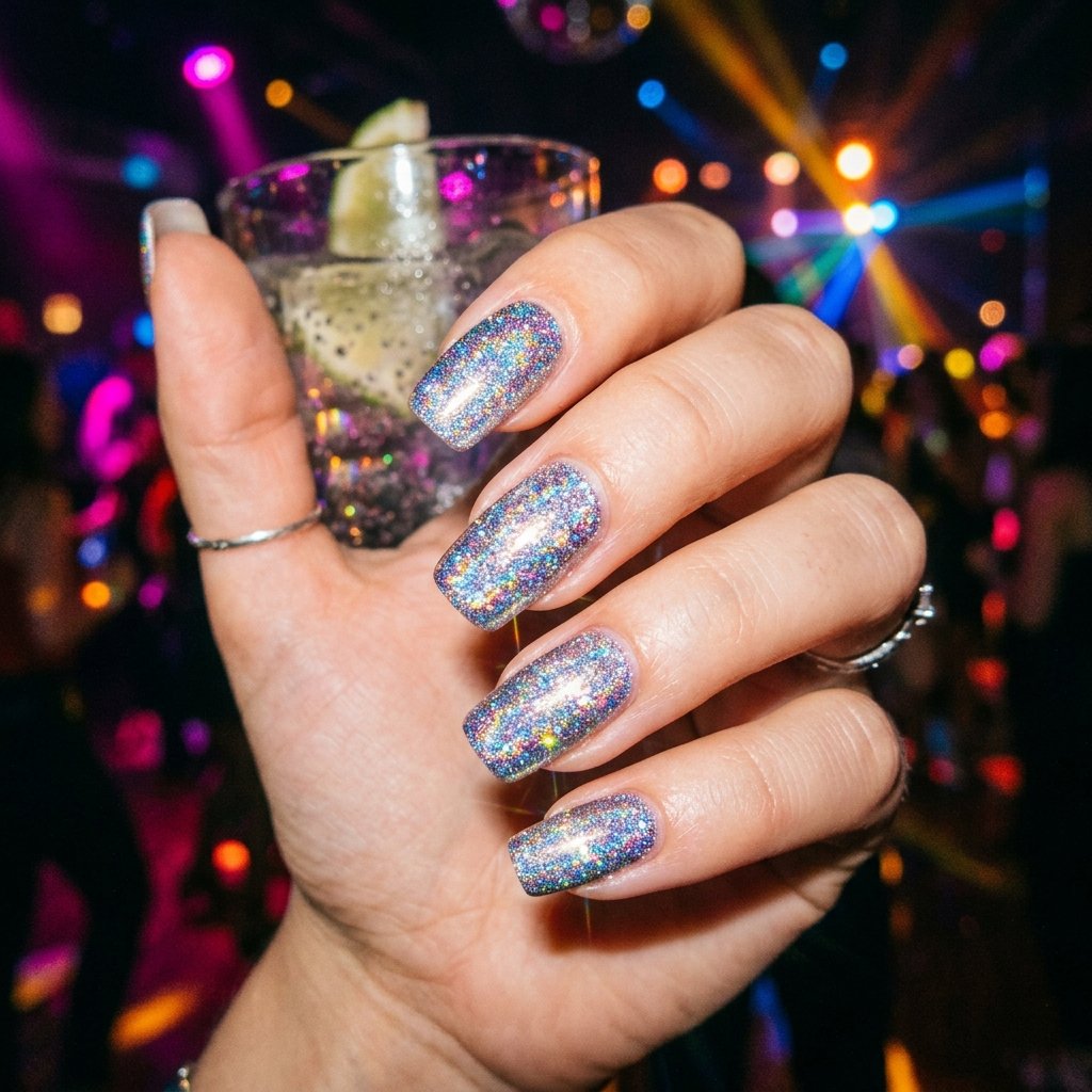 Disco Ball Nail Ideas