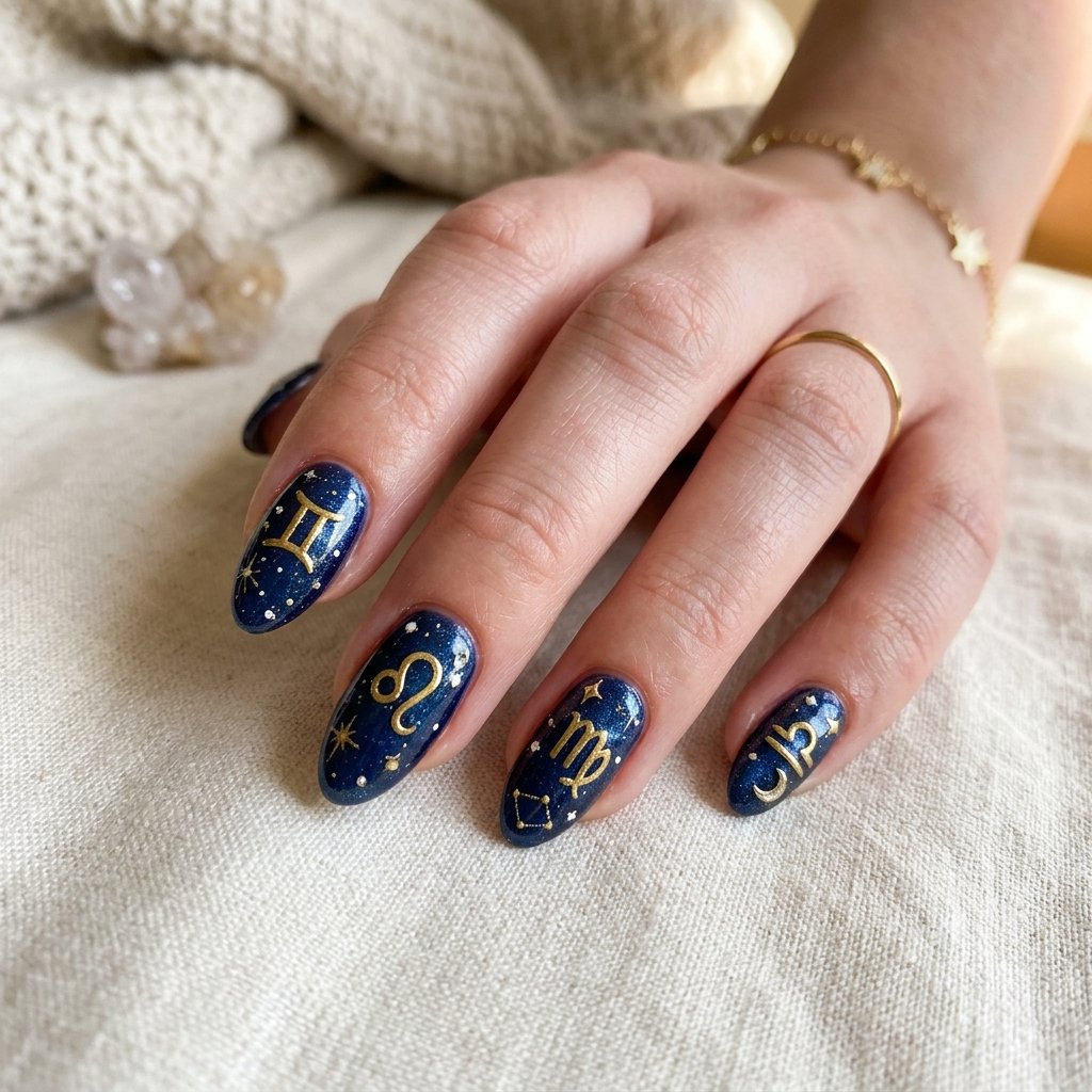 Zodiac Inspired Nail Ideas