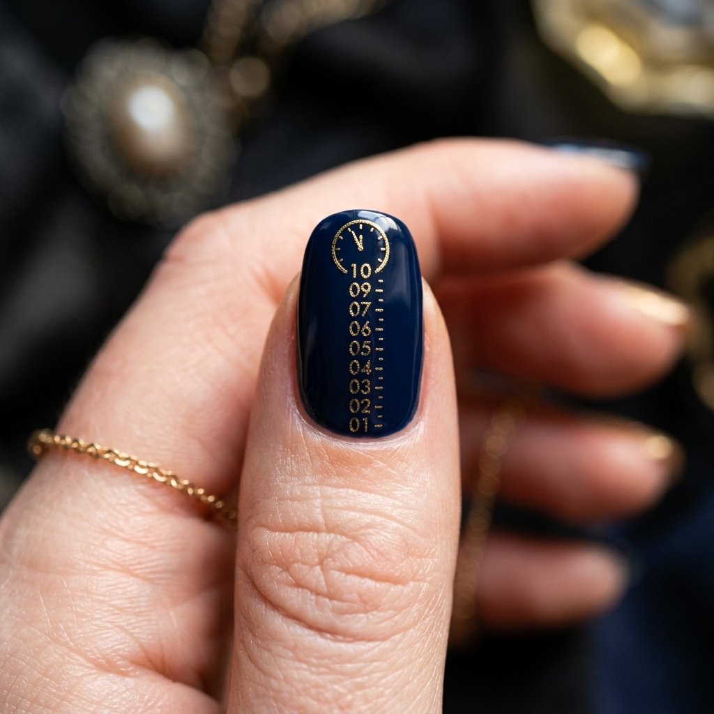 Midnight Countdown Nail Ideas