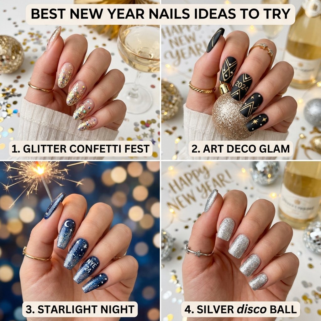 Best New Year Nails Ideas to Try