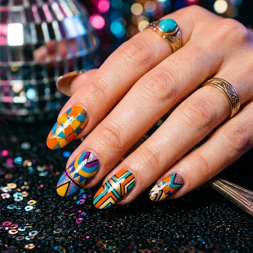 Retro Decade Nail Ideas