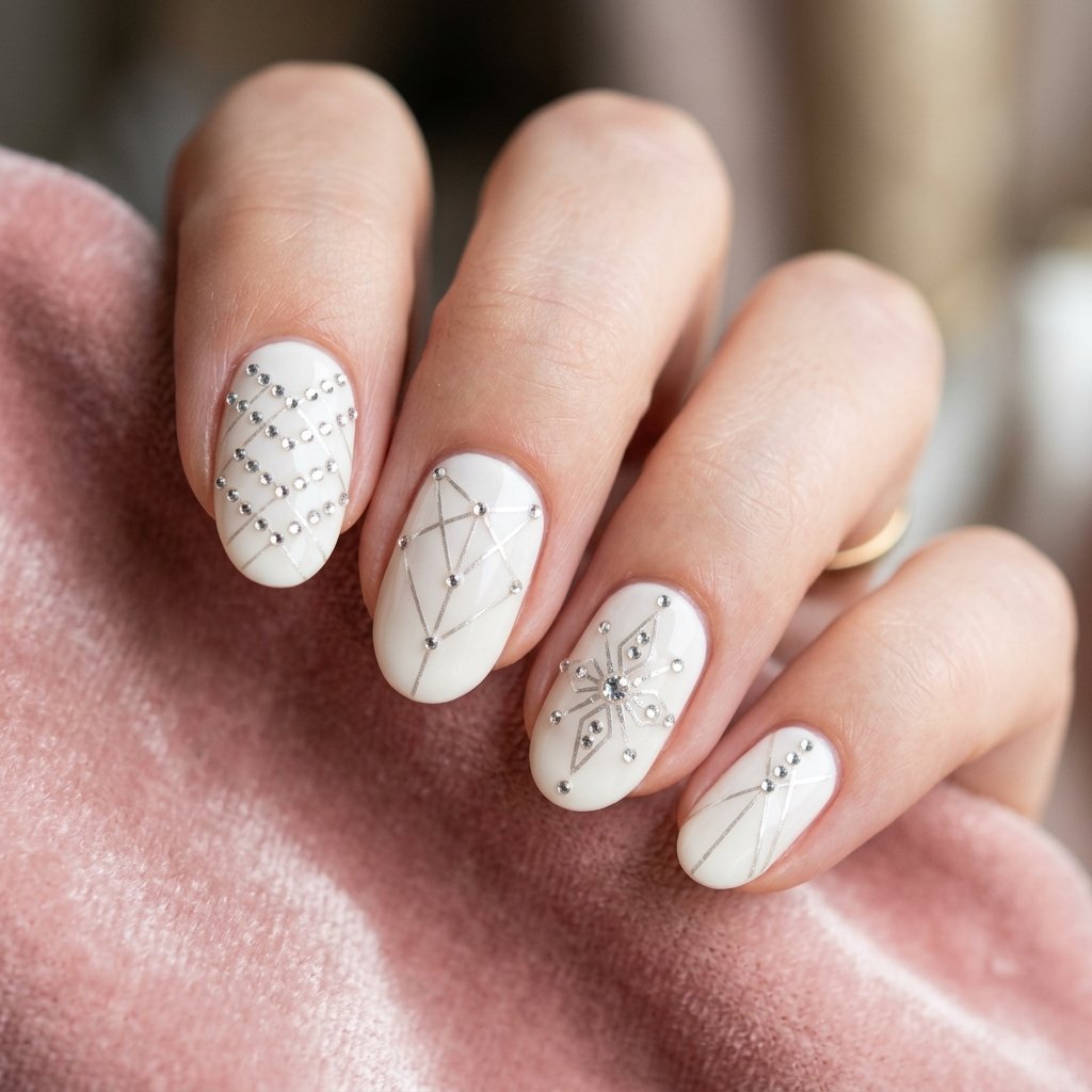 Diamond Party Nail Ideas