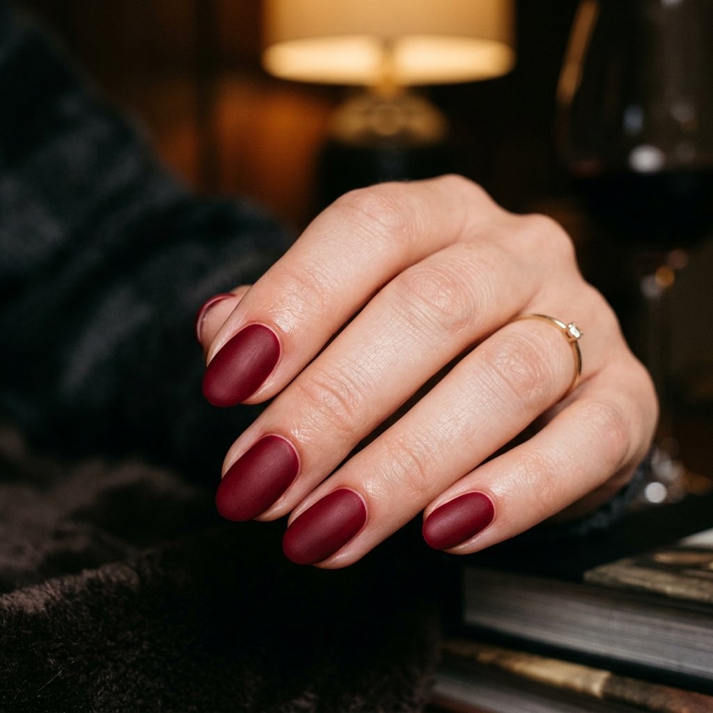 Velvet Red Nail Ideas