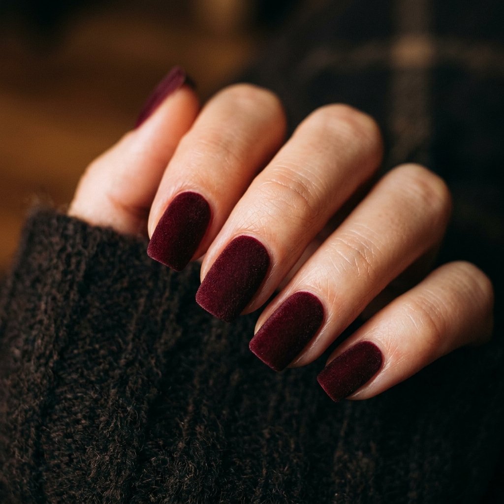 Velvet Matte Nail Ideas