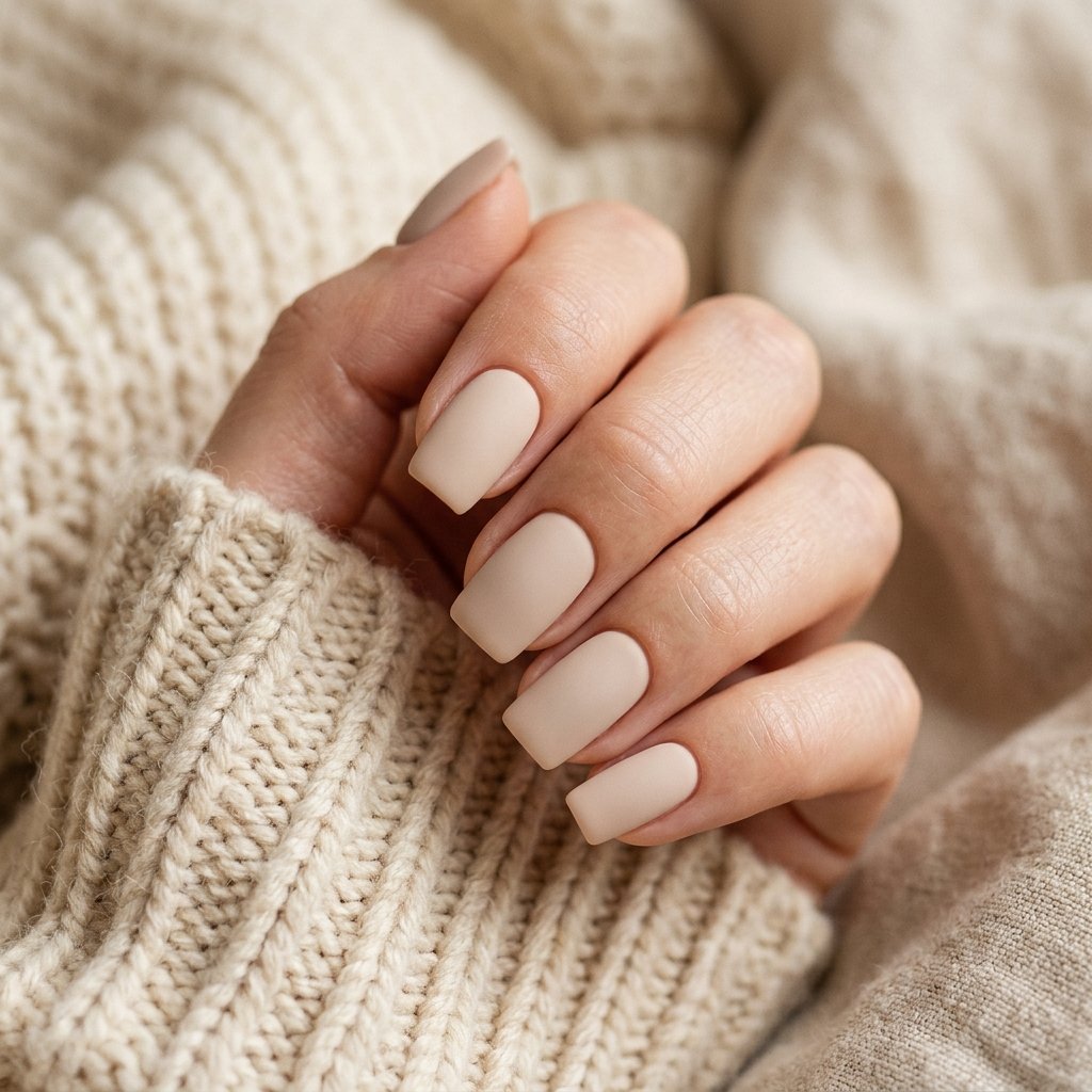Cashmere Matte Nail Ideas