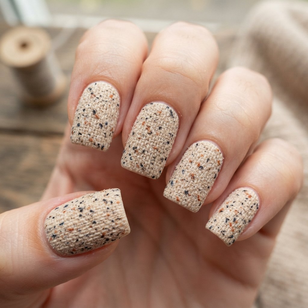 Alpine Sweater Nail Art