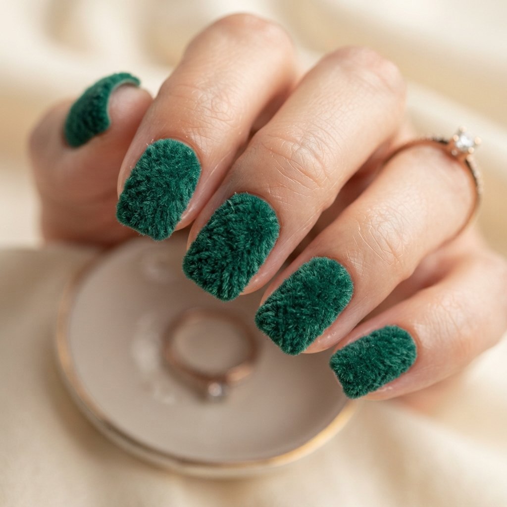 Chenille Texture Nail Art