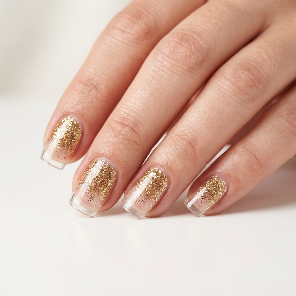 Glitter Ombre Nail Ideas