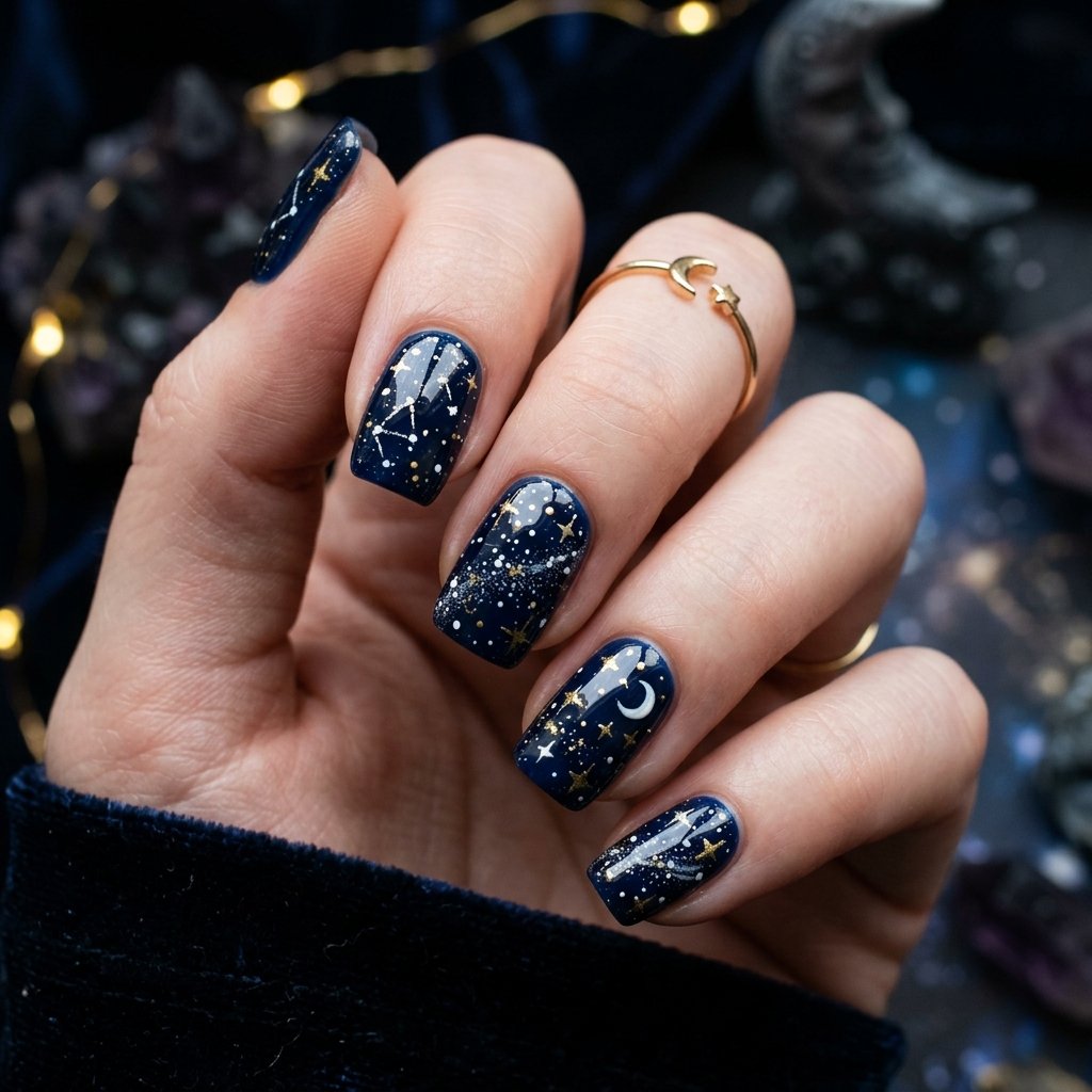 Starry Night Nail Ideas