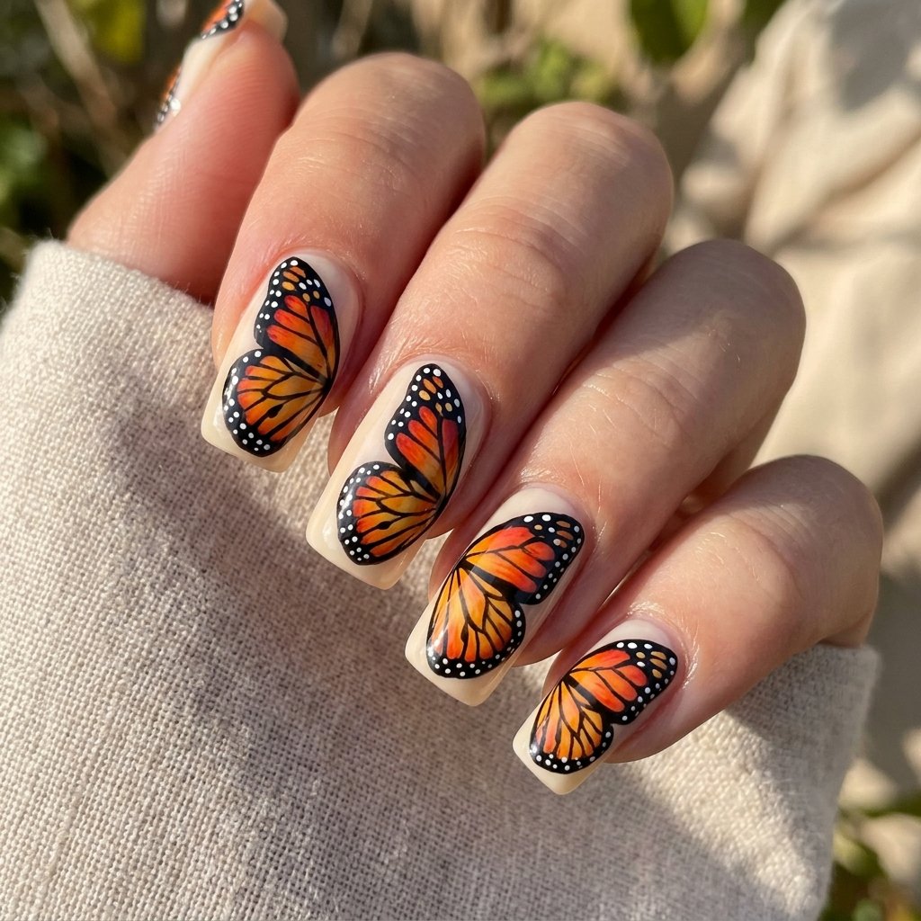 Nail Shapes and Finishes That Suit the Wings