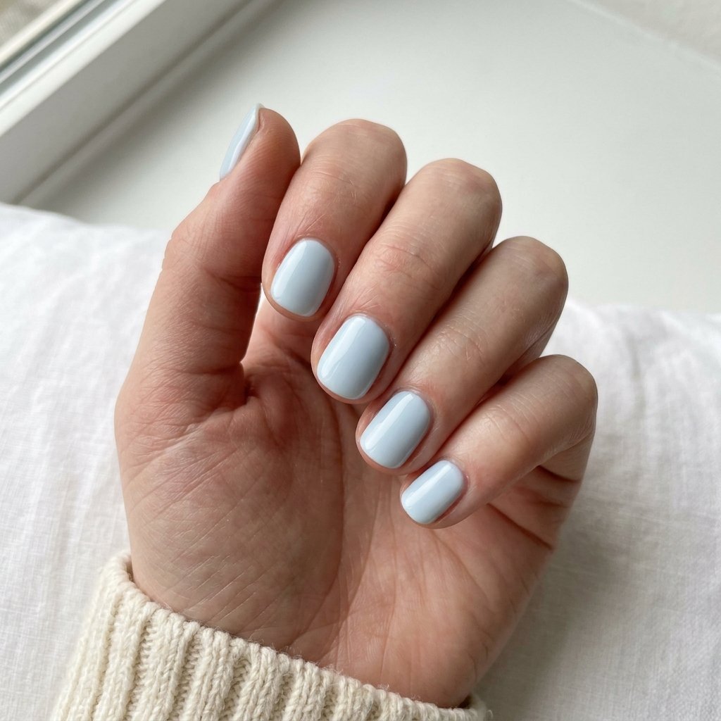 Light Blue Nails Shades That Suit Every Skin Tone