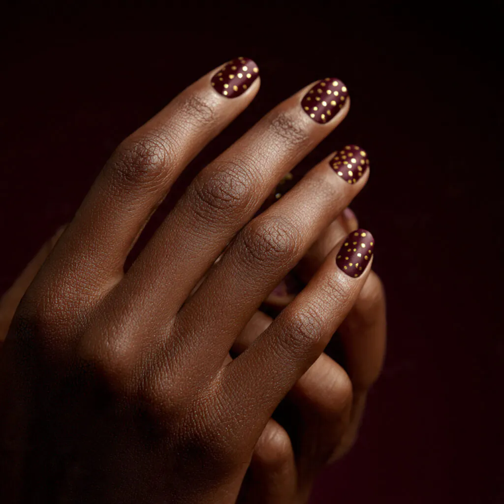 27 Modern Polka Dot Nail Ideas That Prove Dots Never Go Out of Style 15 Glitter Dot Nail Ideas