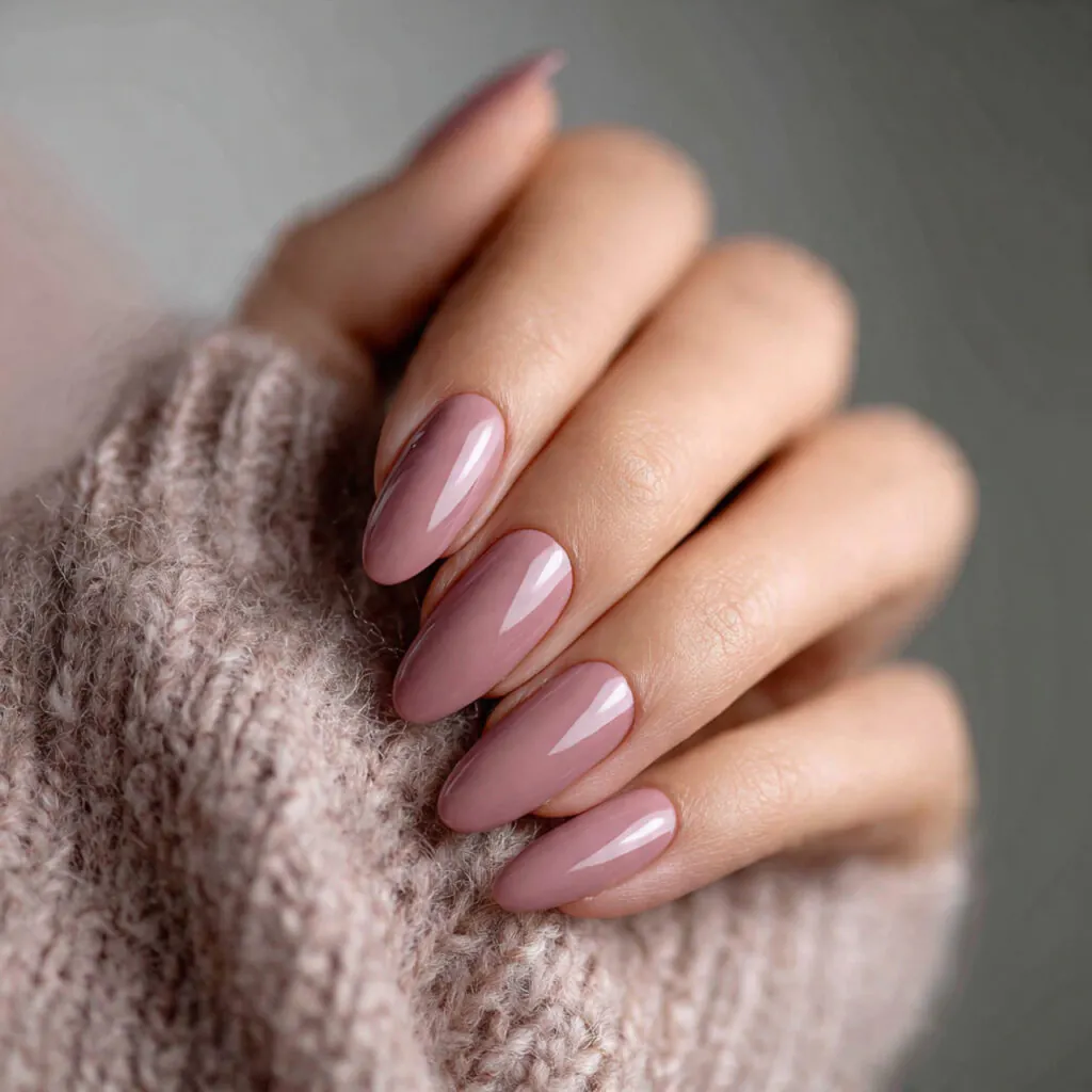 28 Stunning End of Summer Nail Color Ideas You Need to Try Now 14 Muted Mauve Nail Ideas