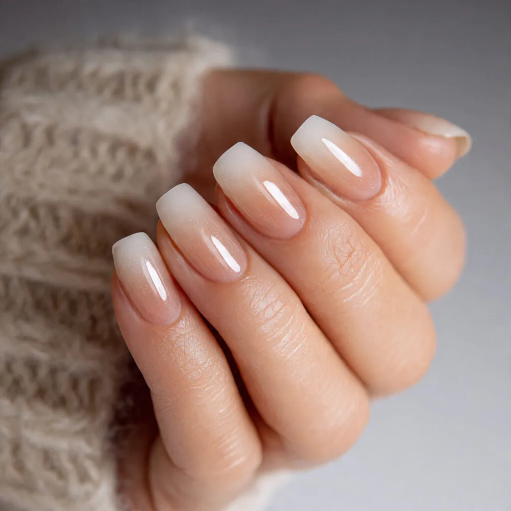 23 Cute and Aesthetic Virgo Nail Ideas to Try 23 Soft gradient nail ideas
