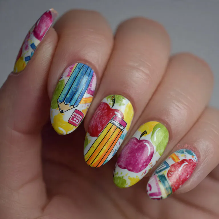 Back to school nails