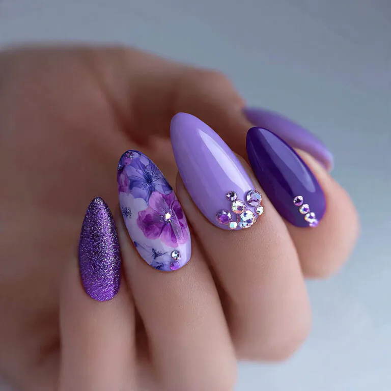 purple nail ideas
