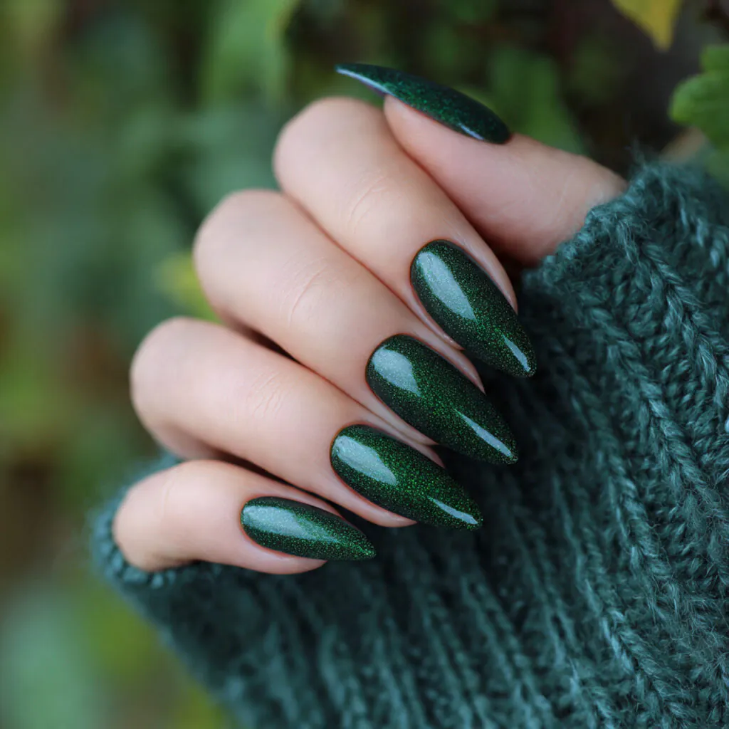 Deep Emerald Forest Shimmer