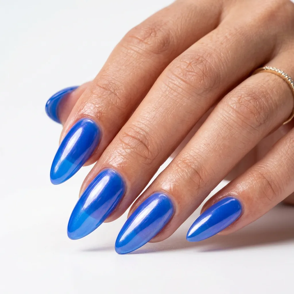 Cobalt Blue Glazed Donut Finish