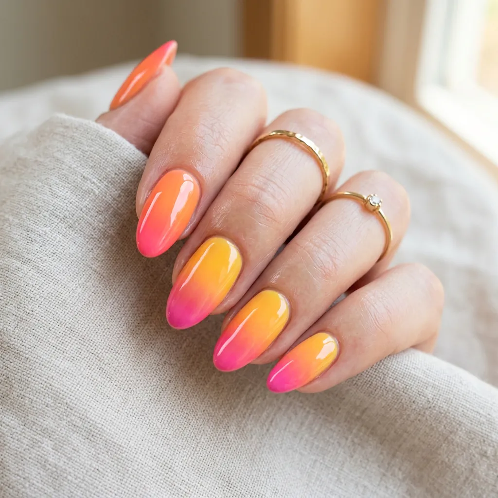 35 Awesome Summer Ombre Nails Ideas for Every Vibe This Season 2026 36 Gel Ombre Nails