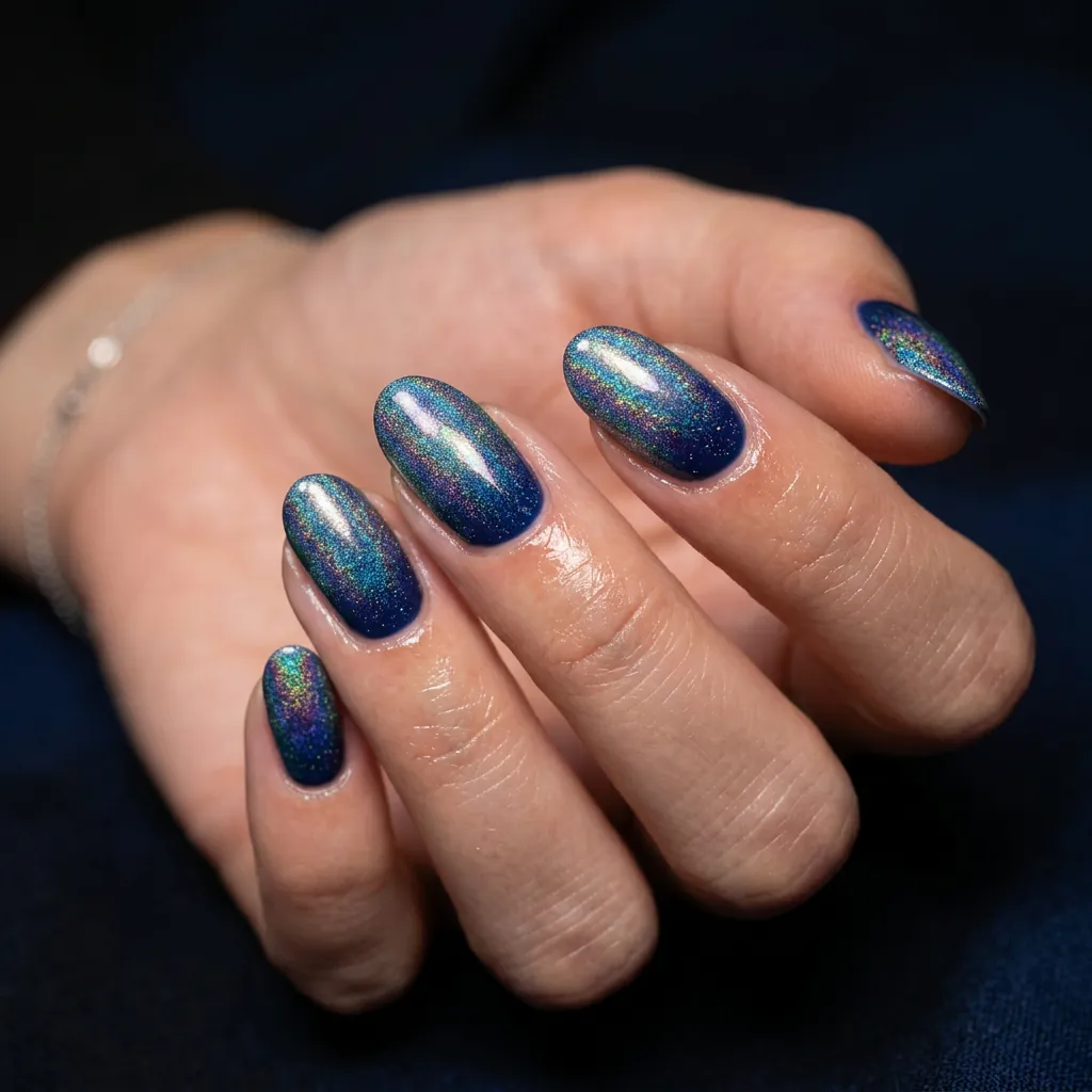 35 Awesome Summer Ombre Nails Ideas for Every Vibe This Season 2026 20 Holographic Ombre Nails