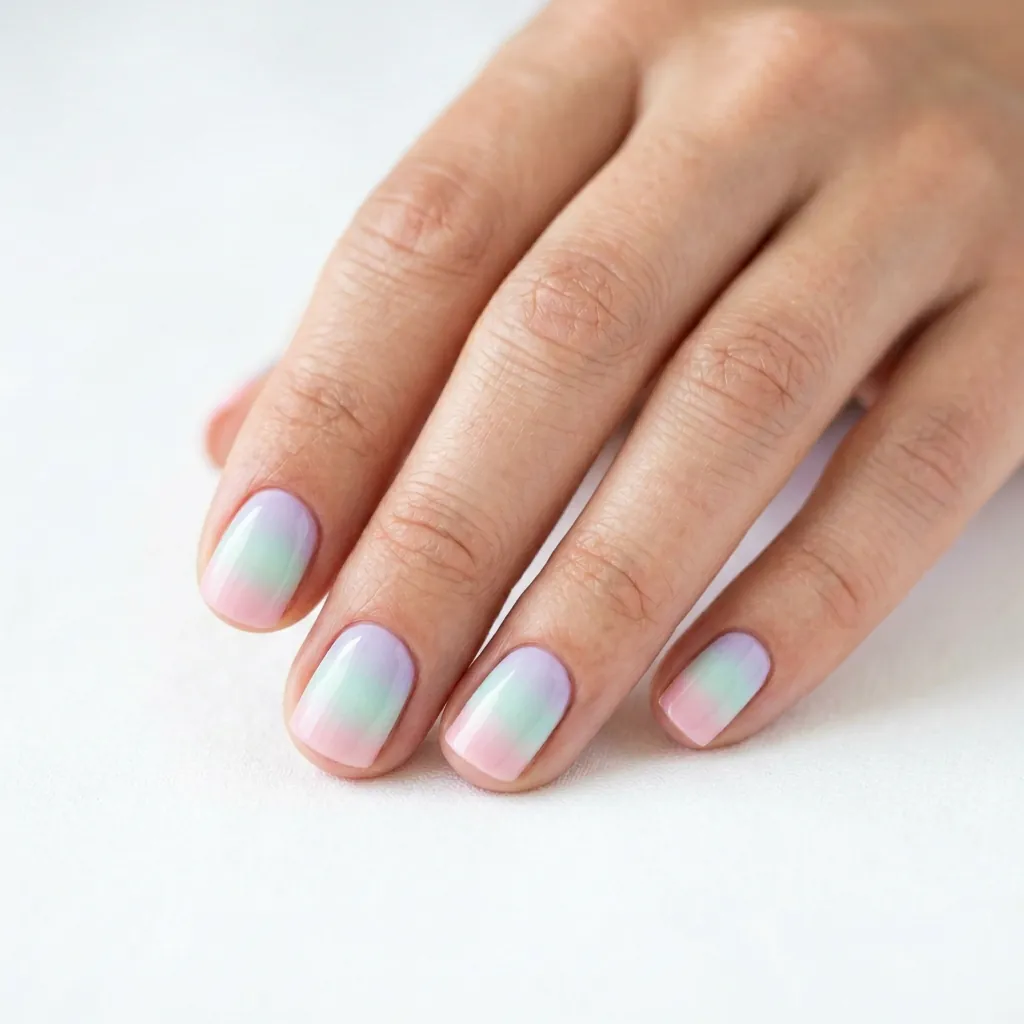 35 Awesome Summer Ombre Nails Ideas for Every Vibe This Season 2026 7 Pastel Summer Ombre Nails