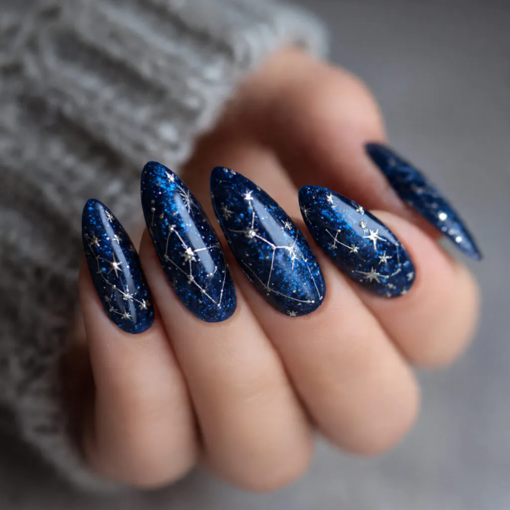 Celestial Midnight Star Patterns
