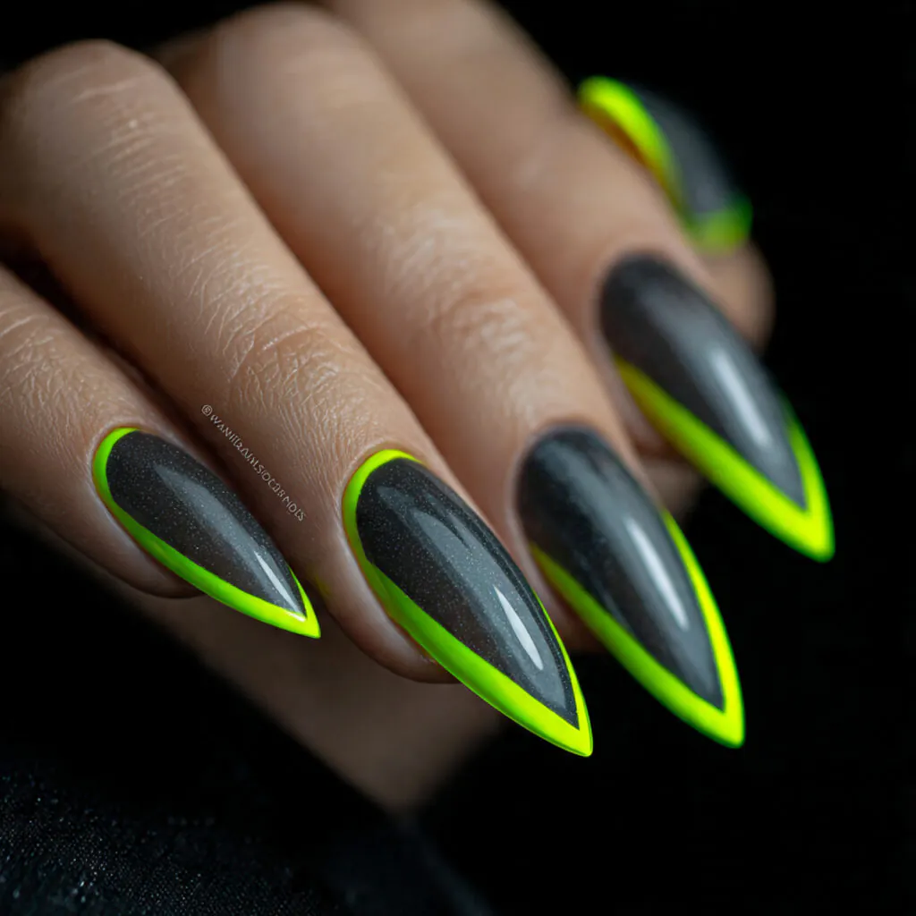Neon Electric Edge Outlines