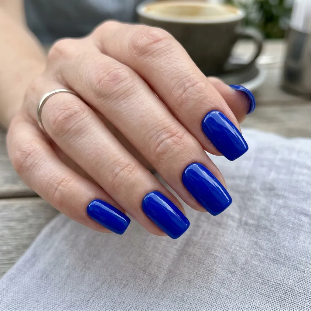 cobalt blue nails