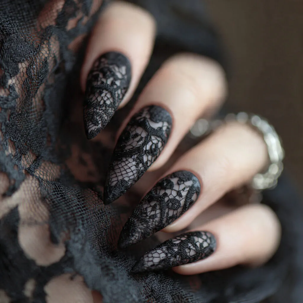 Gothic Lace Overlay Designs