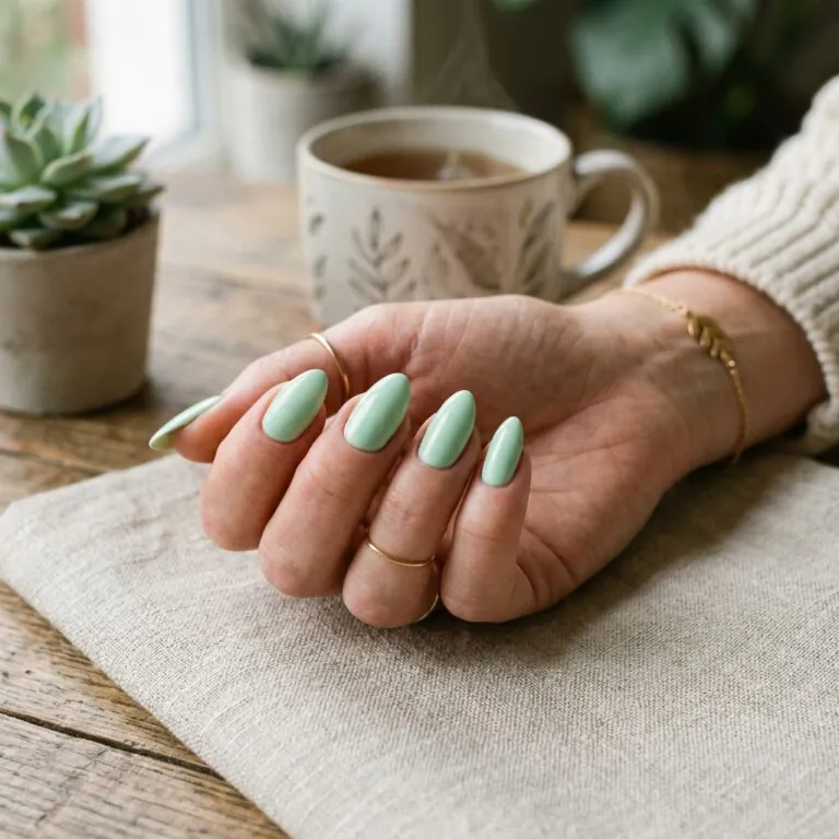 35 Top Pastel Green Nails Ideas to Elevate Your Next Manicure 2026 31 pastel green nails