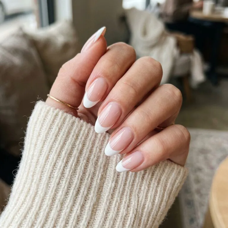 french tip nails
